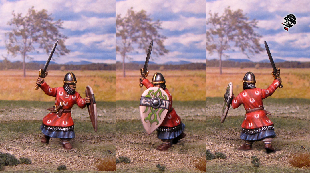 Al-Andalus Andalusian Captain from Gripping Beast painted by Neldoreth - An Hour of Wolves & Shattered Shields