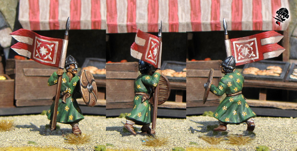 Al-Andalus Andalusian Infantry from Gripping Beast Plastic Arab and  painted by Neldoreth - An Hour of Wolves & Shattered Shields