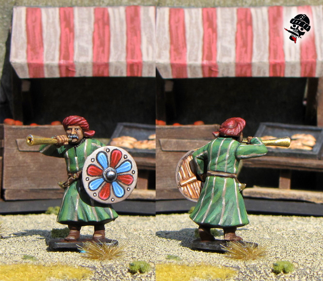 Al-Andalus Andalusian Infantry from Gripping Beast Plastic Arab and  painted by Neldoreth - An Hour of Wolves & Shattered Shields