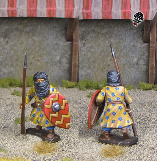 Al-Andalus Andalusian Infantry from Gripping Beast Plastic Arab and  painted by Neldoreth - An Hour of Wolves & Shattered Shields