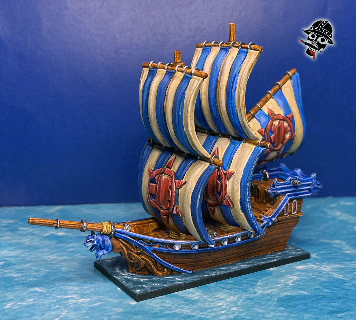 Basilean Gur Panther from Mantic Games painted by Neldoreth - An Hour of Wolves & Shattered Shields