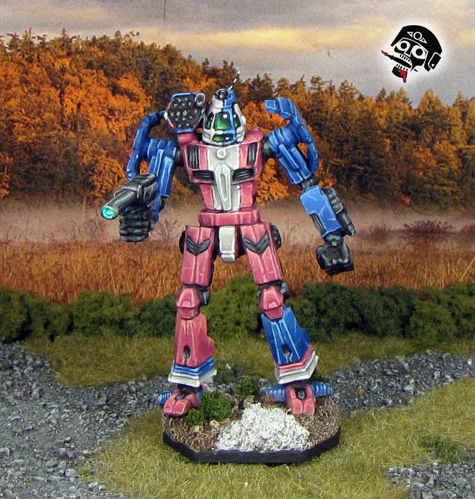 Battletech Griffin from Iron Wind Metals painted by Neldoreth - An Hour of Wolves & Shattered Shields