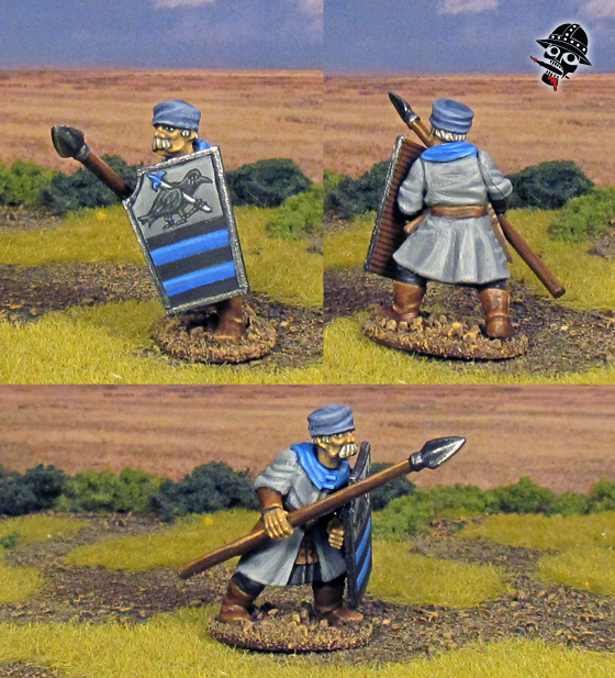 Oathmark Human Warriors but also Bretonnia and Bretonnian Warhammer Old World from Games Workshop painted by Neldoreth - An Hour of Wolves & Shattered Shields