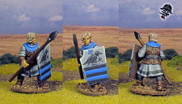 Oathmark Miniatures w/ Statuesque female head Warhammer Old World from Oathmark miniatures painted by Neldoreth - An Hour of Wolves & Shattered Shields