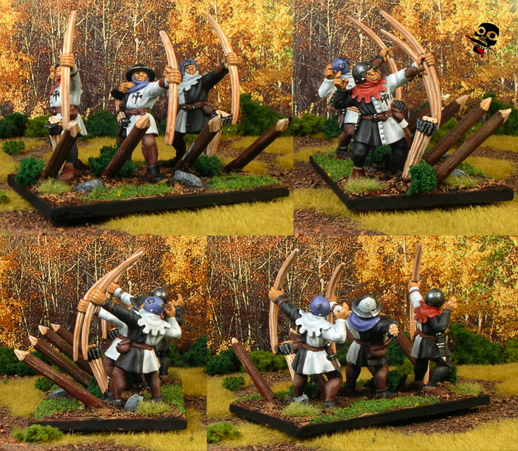 Bretonnian Army from Games Workshop painted by Neldoreth - An Hour of Wolves & Shattered Shields