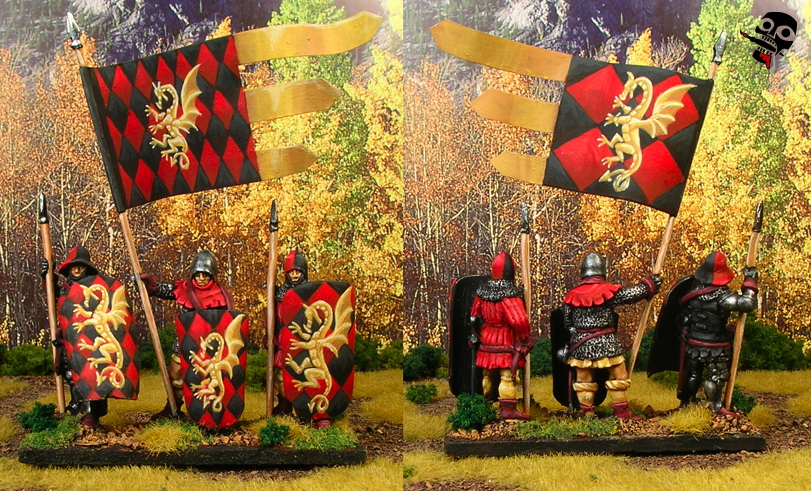 Bretonnian Army from Perry Miniatures painted by Neldoreth - An Hour of Wolves & Shattered Shields