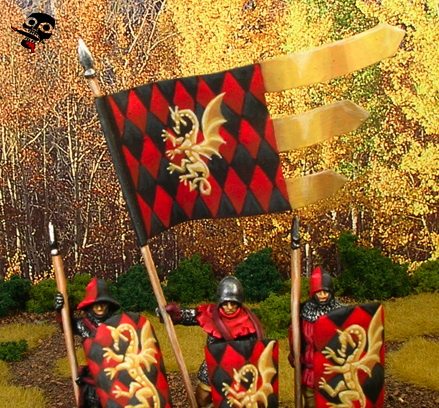 Bretonnian Army from Perry Miniatures painted by Neldoreth - An Hour of Wolves & Shattered Shields