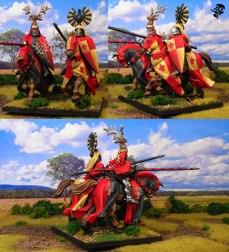 Bretonnian Army from Games Workshop painted by Neldoreth - An Hour of Wolves & Shattered Shields