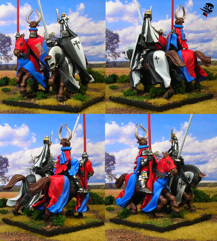 Bretonnian Army from Games Workshop painted by Neldoreth - An Hour of Wolves & Shattered Shields