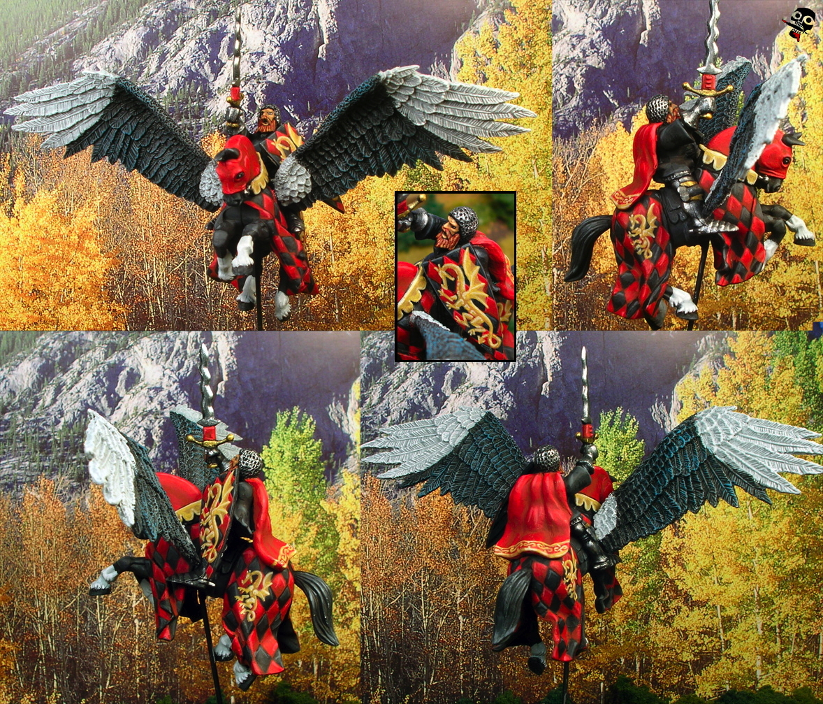 Bretonnian Army from Games Workshop painted by Neldoreth - An Hour of Wolves & Shattered Shields