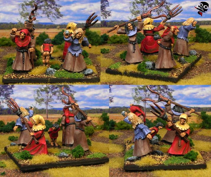 Bretonnian Army from Old Glory Miniatures painted by Neldoreth - An Hour of Wolves & Shattered Shields