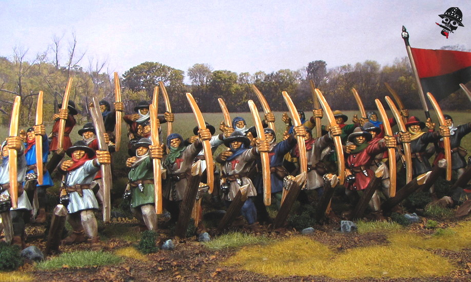 Bretonnian Archers from Games Workshop painted by Neldoreth - An Hour of Wolves & Shattered Shields