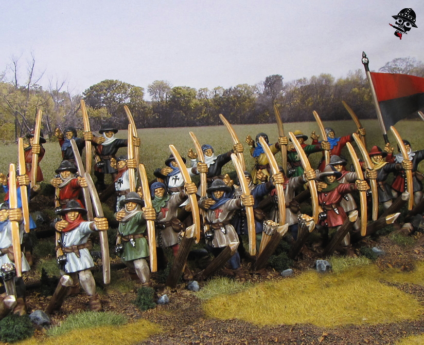 Bretonnian Archers from Games Workshop painted by Neldoreth - An Hour of Wolves & Shattered Shields