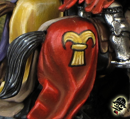 Bretonnian Knights from Games Workshop painted by Neldoreth - An Hour of Wolves & Shattered Shields