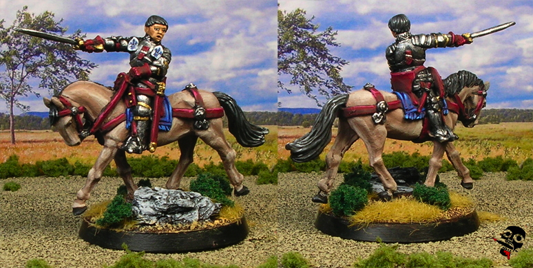 Bretonnian Army from Perry Miniatures painted by Neldoreth - An Hour of Wolves & Shattered Shields