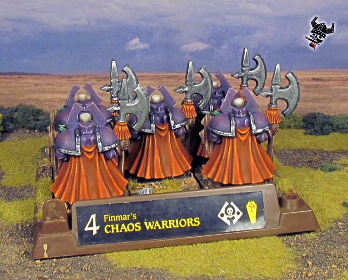 Battle Masters Chaos Warriors from Milton Bradley and Games Workshop painted by Neldoreth - An Hour of Wolves & Shattered Shields