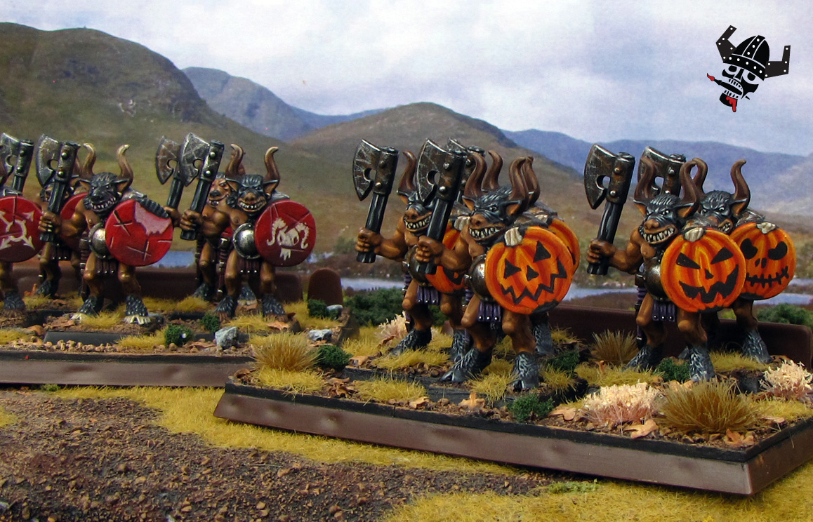 Chaos Beastment Battlemasters battle masters Games Workshop Warhammer Old World from Milton Bradley and Games Workshop painted by Neldoreth - An Hour of Wolves & Shattered Shields