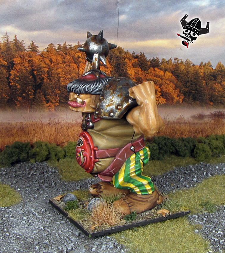 Chaos Ogre Champion old world fantasy battle masters Warhammer from Milton Bradley and Games Workshop painted by Neldoreth - An Hour of Wolves & Shattered Shields