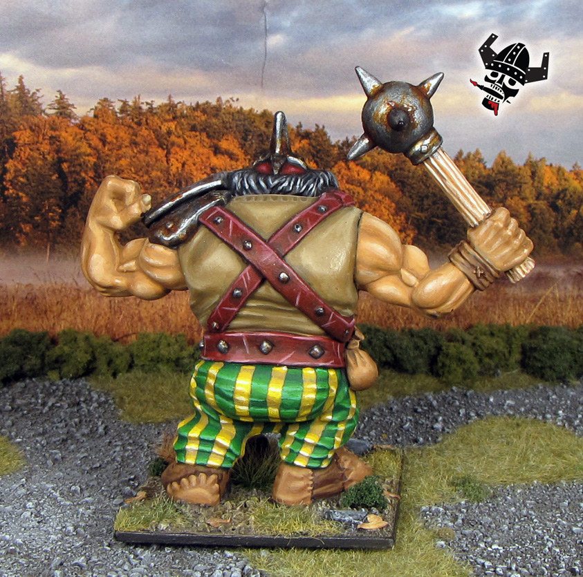 Chaos Ogre Champion old world fantasy battle masters Warhammer from Milton Bradley and Games Workshop painted by Neldoreth - An Hour of Wolves & Shattered Shields