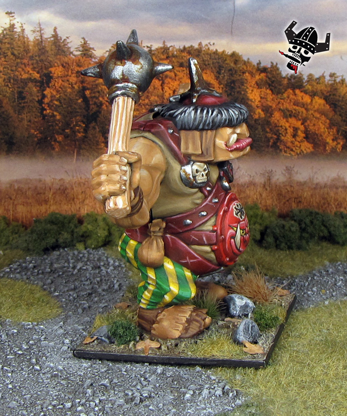 Chaos Ogre Champion old world fantasy battle masters Warhammer from Milton Bradley and Games Workshop painted by Neldoreth - An Hour of Wolves & Shattered Shields