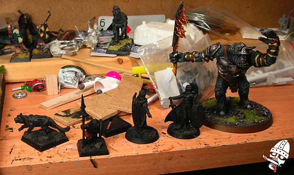 Work in progress - Dungeons and Dragons adventurers not yet from painted by Neldoreth - An Hour of Wolves & Shattered Shields Work in progress - Dungeons and Dragons adventurers not yet from painted by Neldoreth - An Hour of Wolves & Shattered Shields