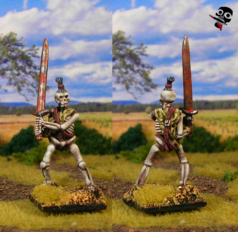Skeleton from Reaper Miniatures painted by Neldoreth - An Hour of Wolves & Shattered Shields