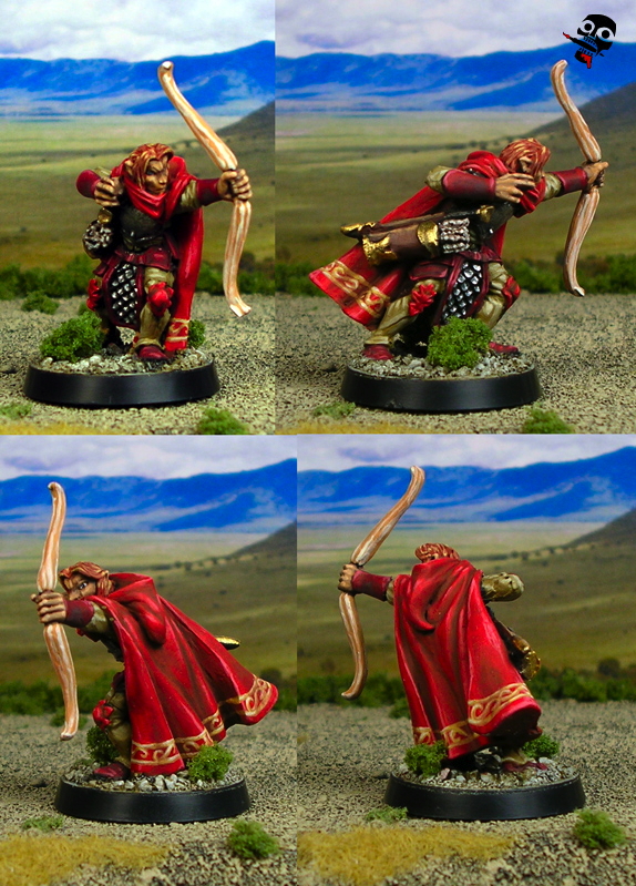 Elven Sniper from Reaper Miniatures painted by Neldoreth - An Hour of Wolves & Shattered Shields