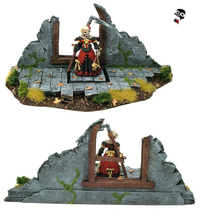 Undead Lady from Freebooter Miniatures painted by Neldoreth - An Hour of Wolves & Shattered Shields
