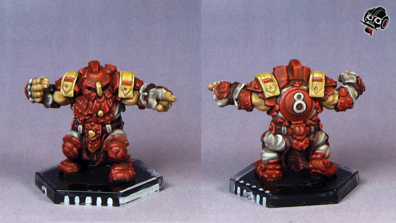 DreadBall: Nidavellir Flames - not the Midgard Delvers -  from Mantic Games painted by Neldoreth - An Hour of Wolves & Shattered Shields