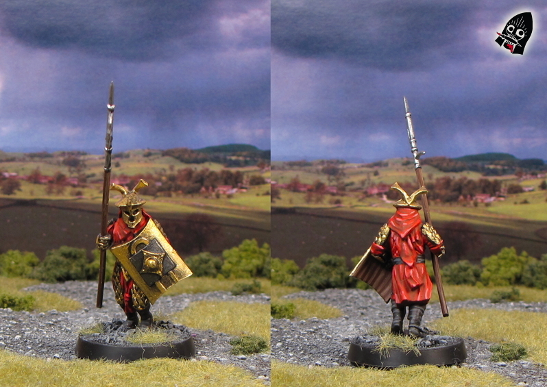 Easterling Spear Warrior from Games Workshop painted by Neldoreth - An Hour of Wolves & Shattered Shields