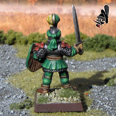 The Empire Men at Arms from Games Workshop painted by Neldoreth - An Hour of Wolves & Shattered Shields
