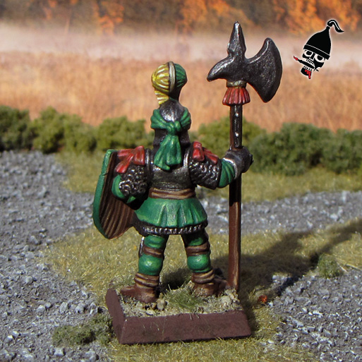 The Empire Men at Arms from Games Workshop painted by Neldoreth - An Hour of Wolves & Shattered Shields