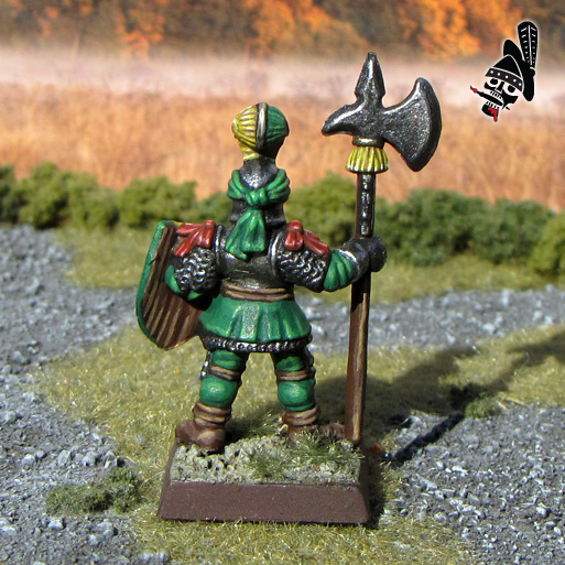 The Empire Men at Arms from Games Workshop painted by Neldoreth - An Hour of Wolves & Shattered Shields