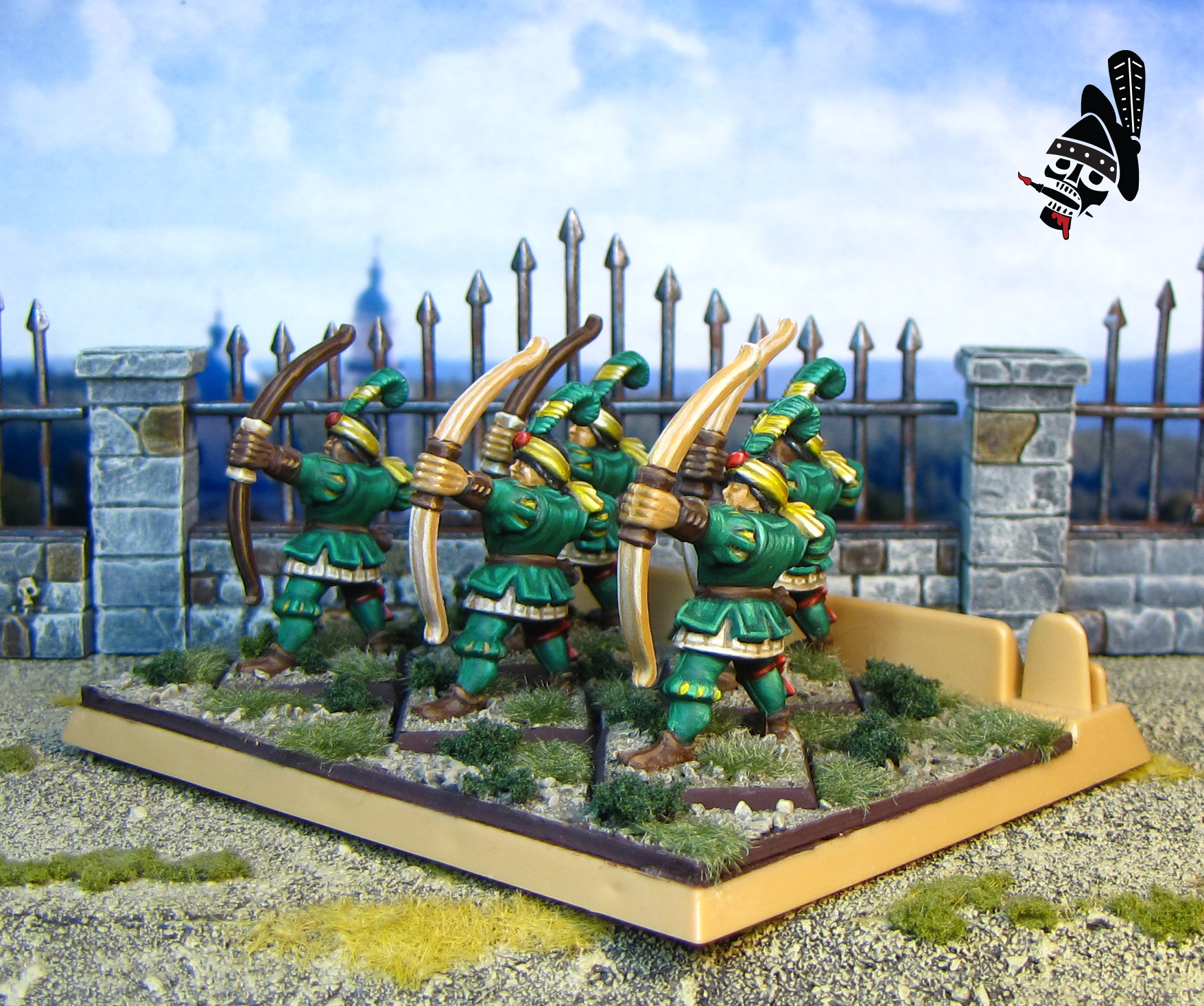 Battle Masters Archers from Games Workshop painted by Neldoreth - An Hour of Wolves & Shattered Shields