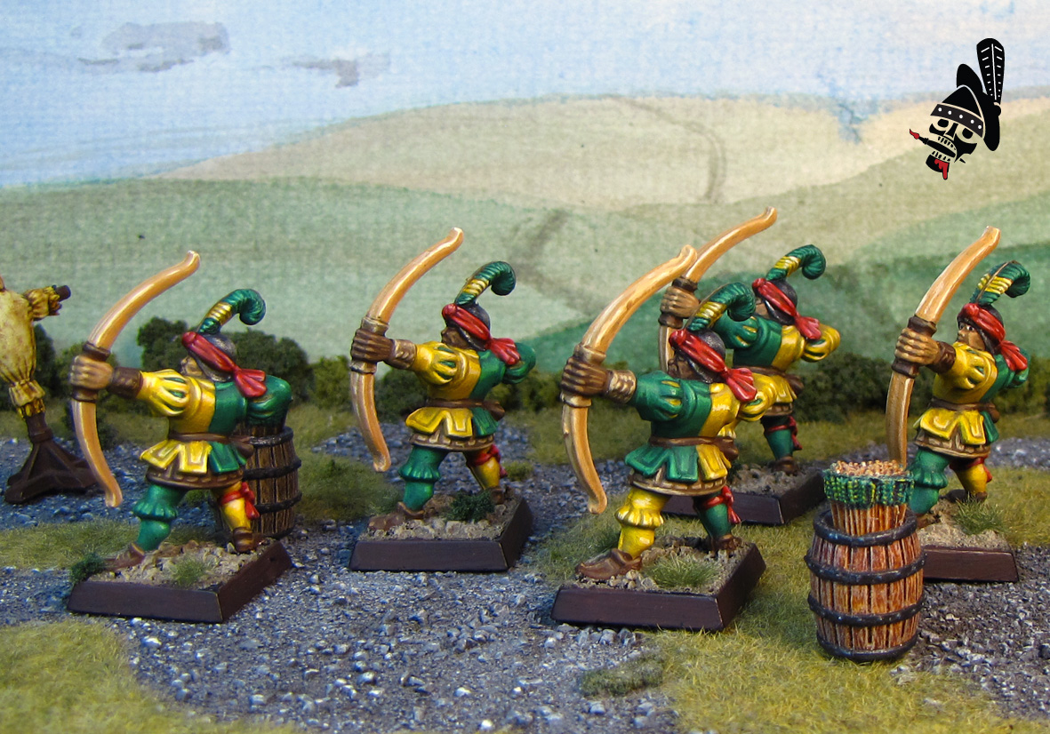 The Empire Archers ready for battle! from Games Workshop painted by Neldoreth - An Hour of Wolves & Shattered Shields