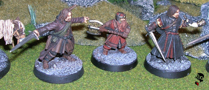 Heroes of Middle Earth from Games Workshop painted by Neldoreth - An Hour of Wolves & Shattered Shields