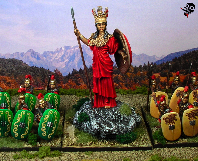 Minerva, Roman Goddess from germes1968 painted by Neldoreth - An Hour of Wolves & Shattered Shields