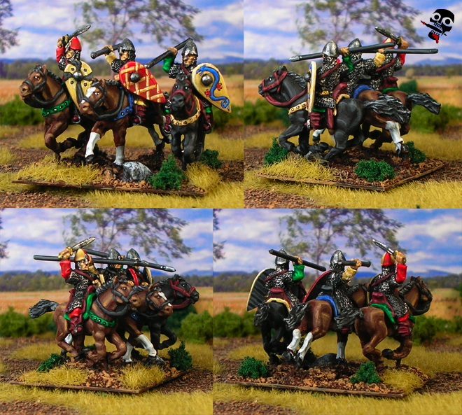 15mm Norman and West Frank from Khurasan Miniatures painted by Neldoreth - An Hour of Wolves & Shattered Shields