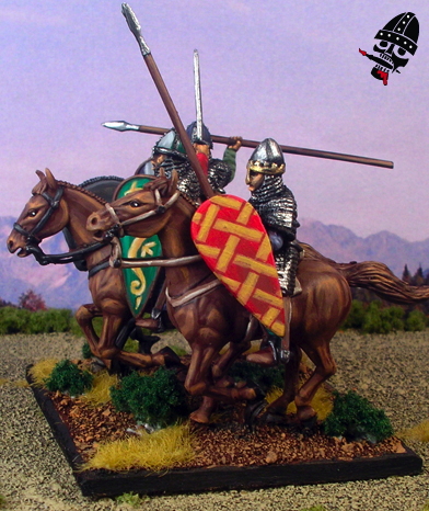 Normans from Conquest Games looking really nice from the side!