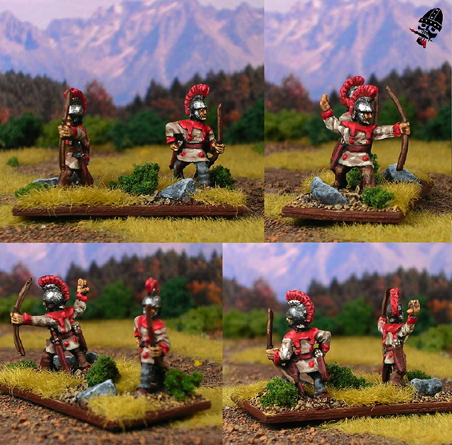 II/83a Patrician Roman Army from Alain Touller Figurines painted by Neldoreth - An Hour of Wolves & Shattered Shields