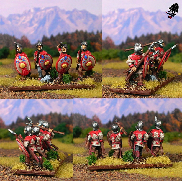 II/83a Patrician Roman Army from Alain Touller Figurines painted by Neldoreth - An Hour of Wolves & Shattered Shields