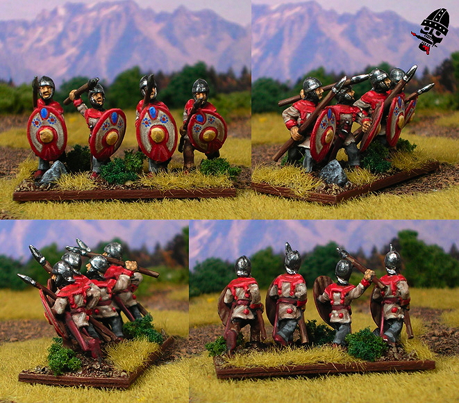 II/83a Patrician Roman Army from Alain Touller Figurines painted by Neldoreth - An Hour of Wolves & Shattered Shields
