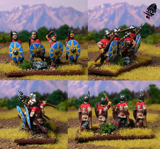 II/83a Patrician Roman Army from Alain Touller Figurines painted by Neldoreth - An Hour of Wolves & Shattered Shields