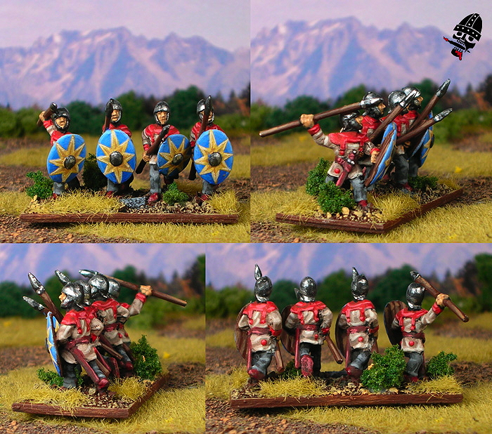 II/83a Patrician Roman Army from Alain Touller Figurines painted by Neldoreth - An Hour of Wolves & Shattered Shields