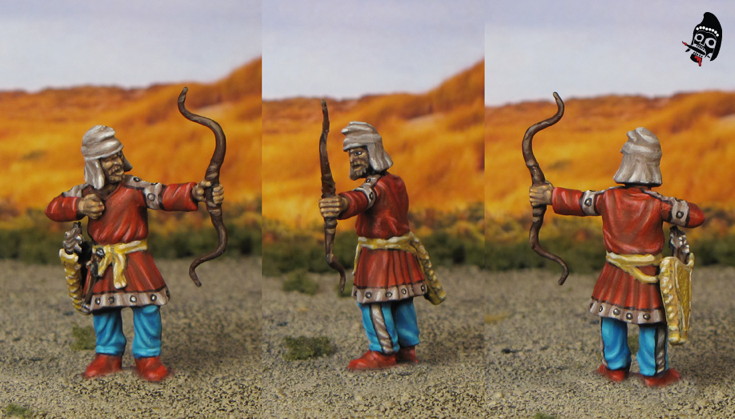 Ancient Persian Archer from Wargames Factory painted by Neldoreth - An Hour of Wolves & Shattered Shields