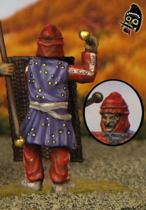 Ancient Persian Shield bearer from Wargames Factory painted by Neldoreth - An Hour of Wolves & Shattered Shields