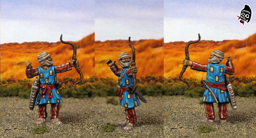 Ancient Persian Archer from Wargames Factory painted by Neldoreth - An Hour of Wolves & Shattered Shields