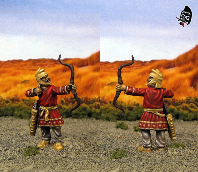 Ancient Persian Archer from Wargames Factory painted by Neldoreth - An Hour of Wolves & Shattered Shields