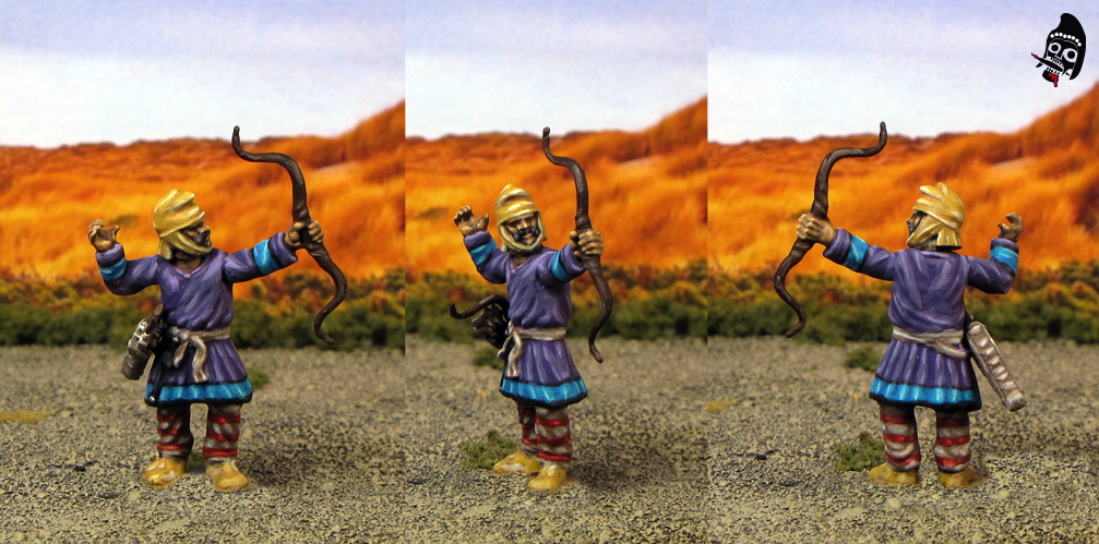 Ancient Persian Archer from Wargames Factory painted by Neldoreth - An Hour of Wolves & Shattered Shields