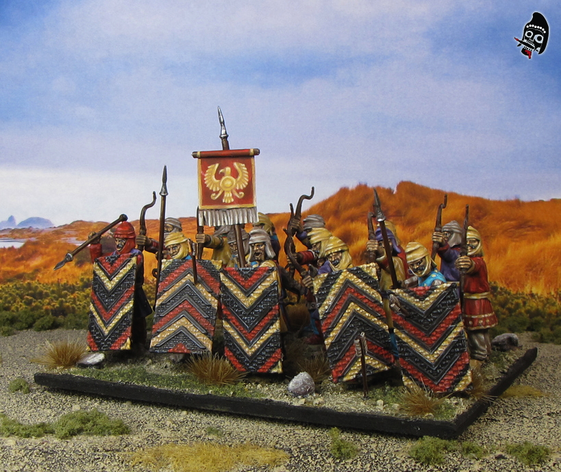 Ancient Persian Kardakes from Wargames Factory painted by Neldoreth - An Hour of Wolves & Shattered Shields